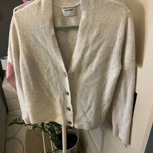 Old Navy Women's Cream Sweater
